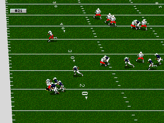 College Football's National Championship II screenshot 4 for Sega Genesis